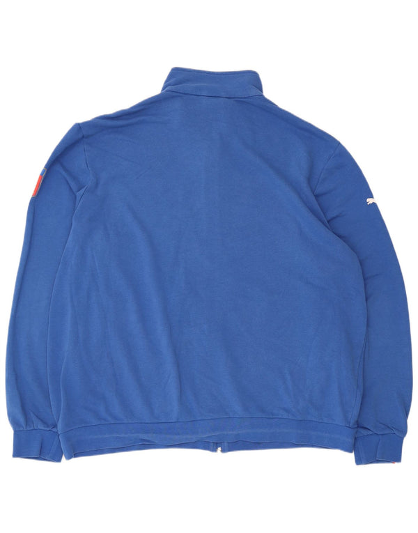 Puma Mens Italia Graphic Gornja jakna trenirke 2XL plava