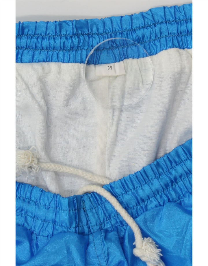 Vintage muške trenirke Hlače Joggers Medium Blue Colourblock poliamid