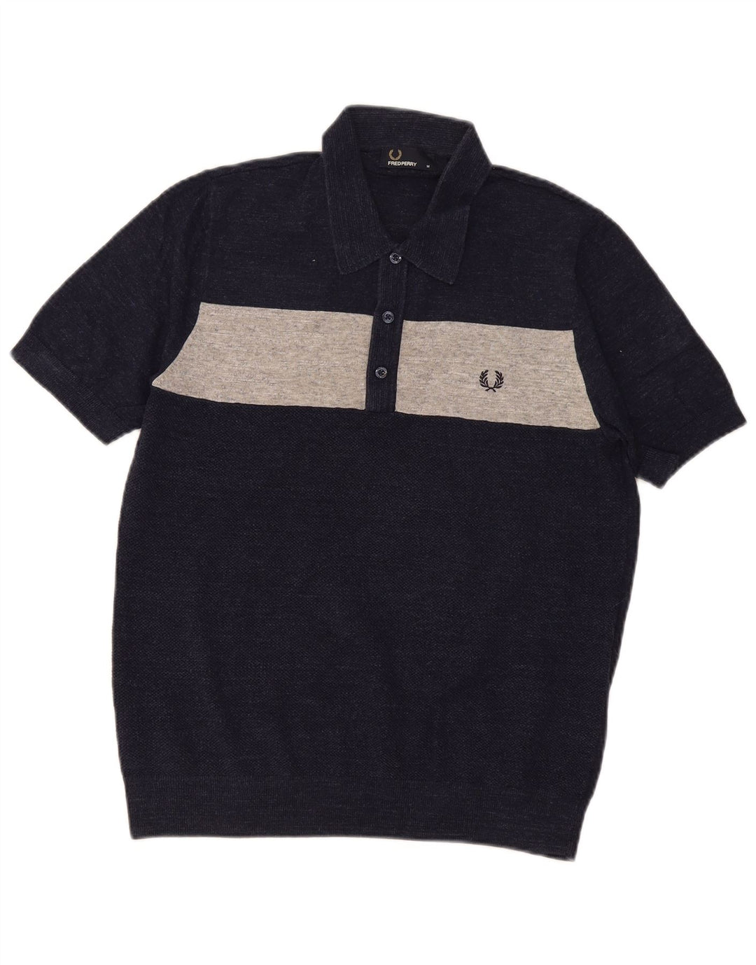 Fred Perry muška polo majica srednje tamnoplave boje, pamuk