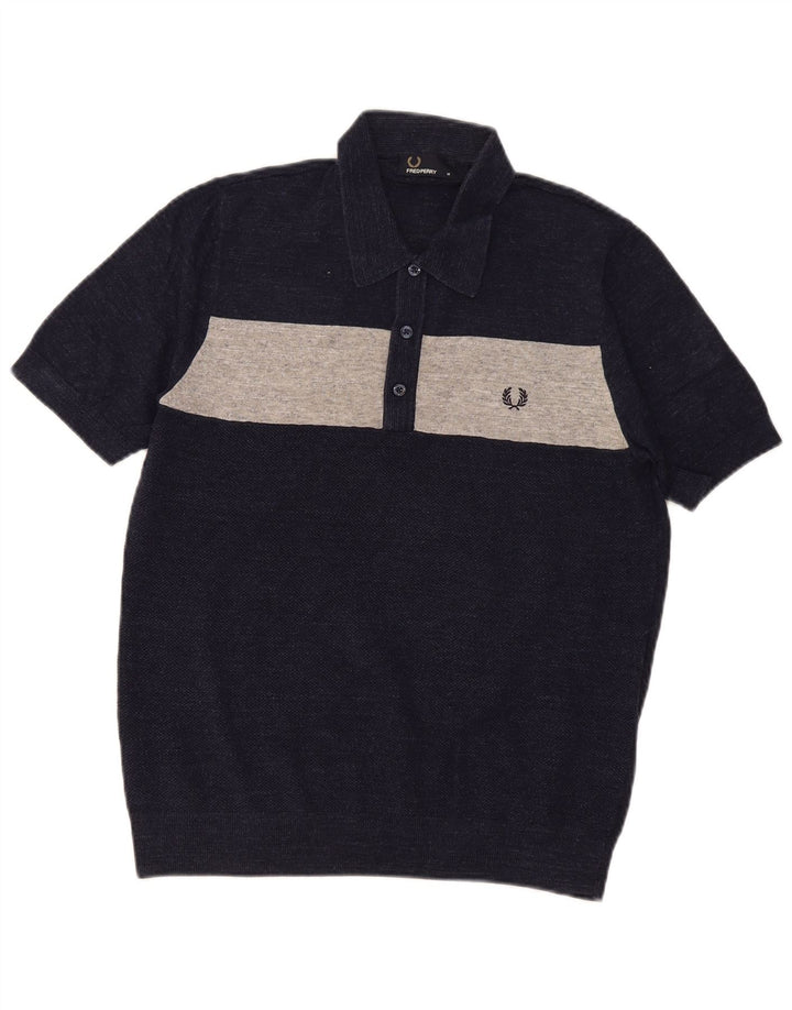 Fred Perry muška polo majica srednje tamnoplave boje, pamuk