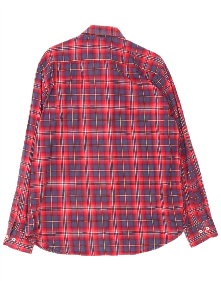 Carrera muška flanelska košulja standardnog kroja XL, crveni karirani pamuk