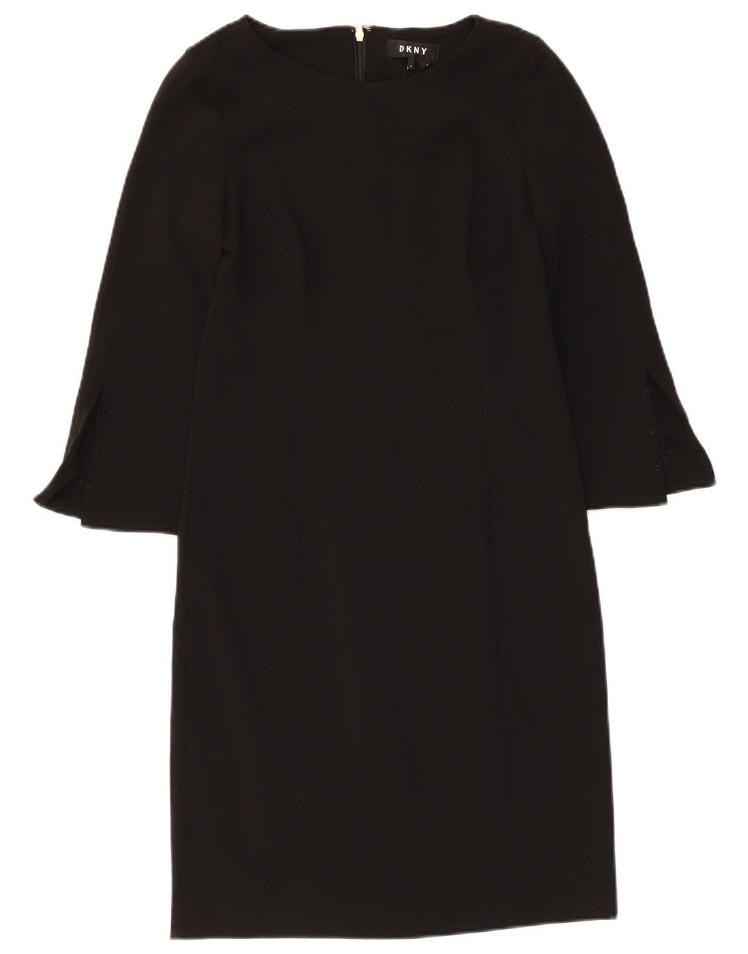 Dkny ženska plašt haljina 3/4 rukava US 2 XS crni poliester