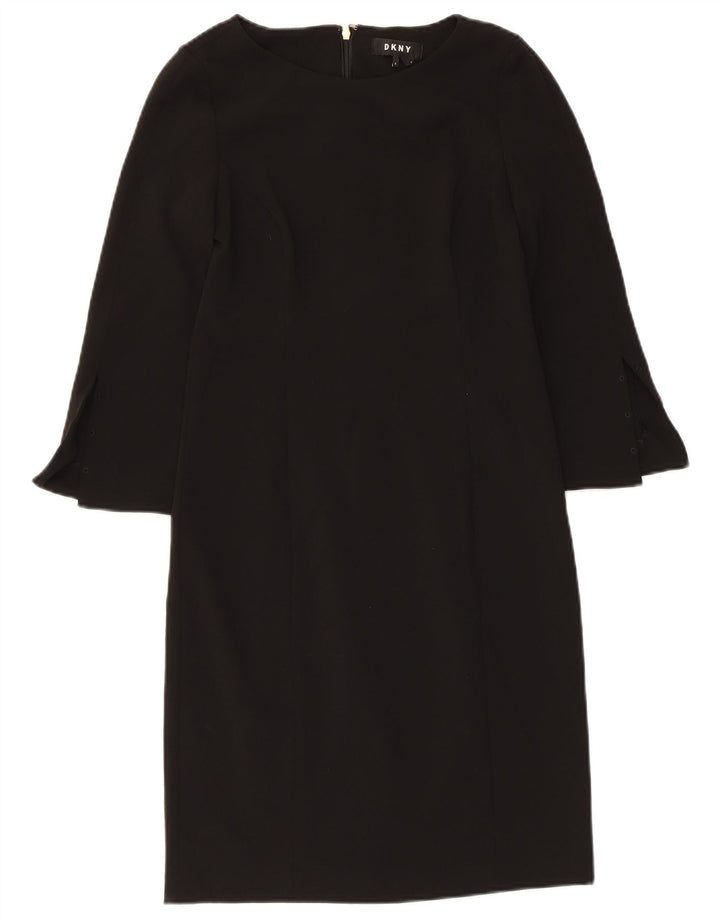Dkny ženska plašt haljina 3/4 rukava US 2 XS crni poliester