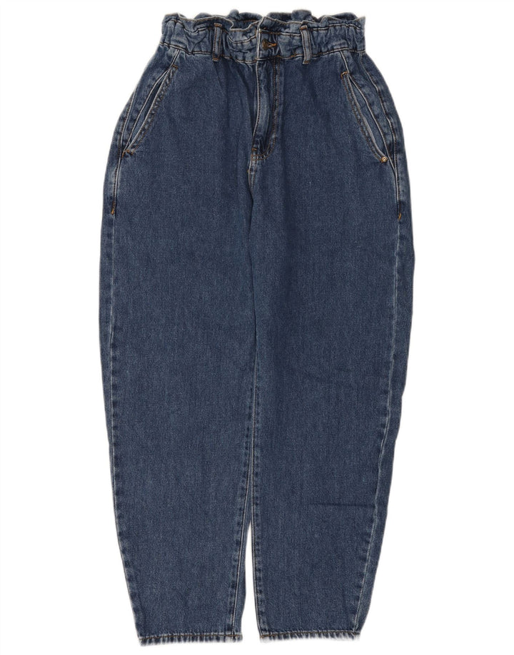 ZARA ženske kratke traperice širokog kroja visokog struka EU 38 male W28 L25 plave