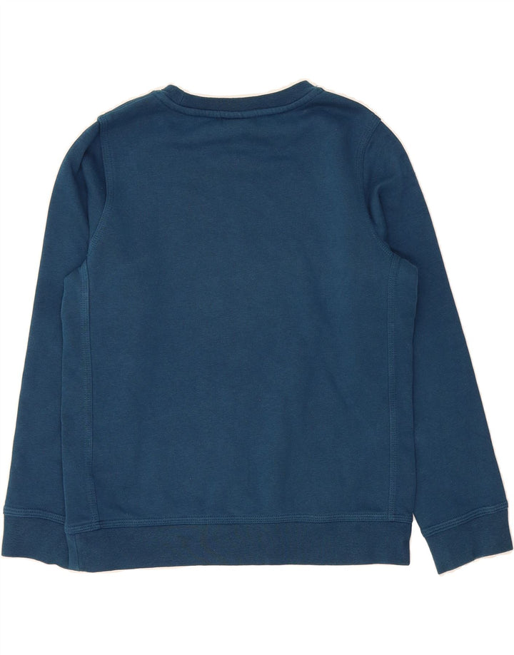 NIKE Boys Sweatshirt Jumper 8-9 Years Small Navy Blue Cotton Vintage Nike and Second-Hand Nike from Messina Hembry 