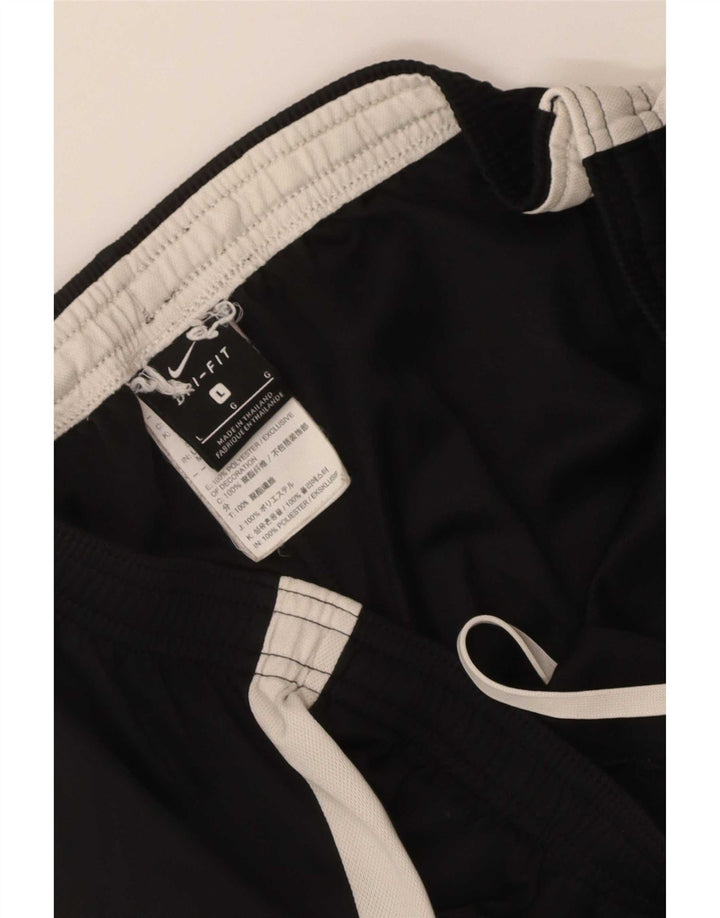 Nike muške hlače za trenirku Dri Fit Large Black Colourblock Poliester