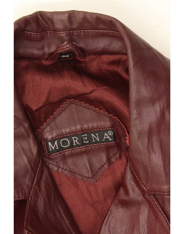 Morena ženski kožni kaput EU 44 XL bordo