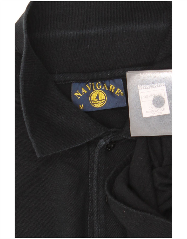 NAVIGARE muška polo majica Srednje crni pamuk
