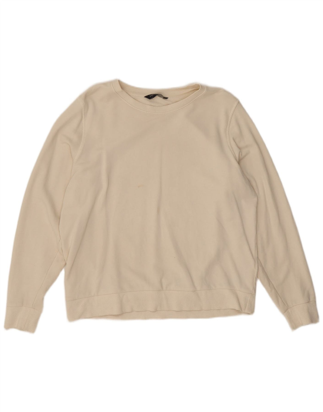 Marks & Spencer Ženski džemper UK 16 Large Off White Pamuk