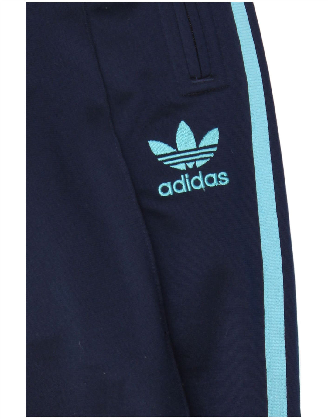 Adidas Ženske trenirke Hlače EU 36 Male tamnoplave poliesterske