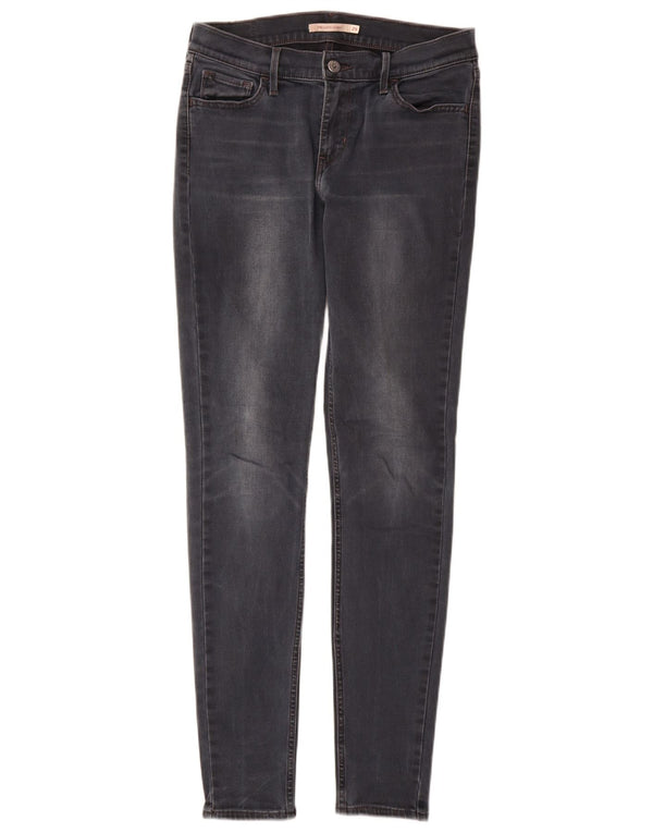 Levi's ženske 710 super uske traperice W29 L31 sive