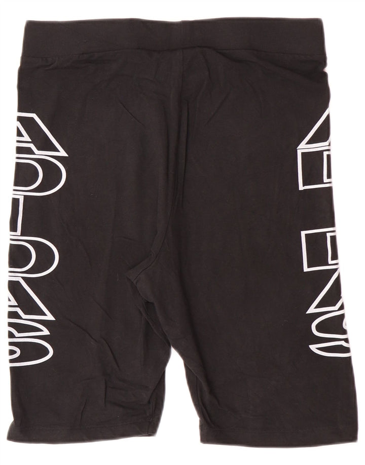 ADIDAS ženske kratke sportske hlače s grafičkim motivima UK 18 XL, crni pamuk