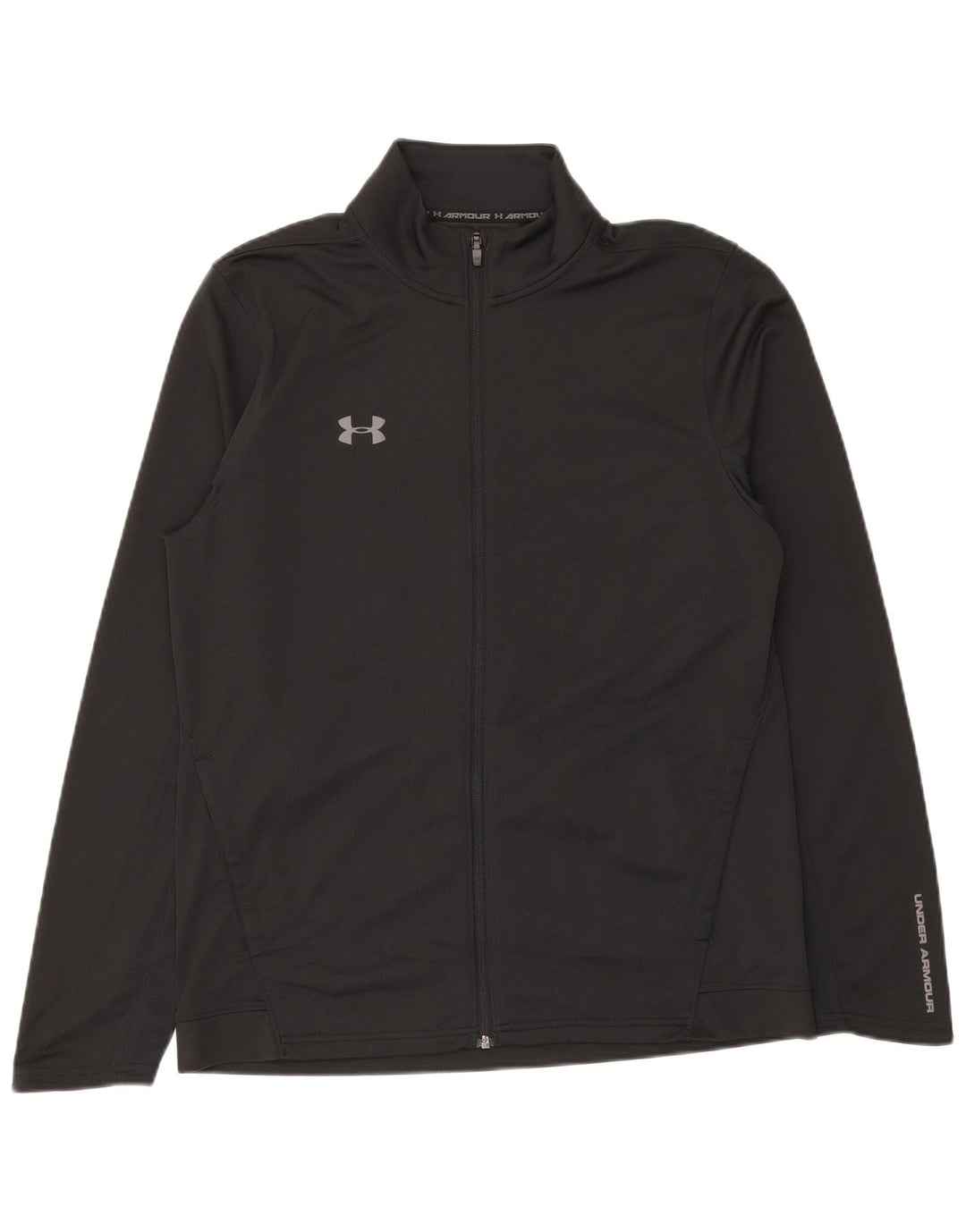Under Armour muška gornja jakna trenirke Veliki crni poliester