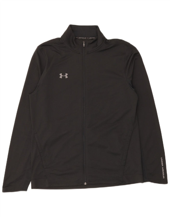Under Armour muška gornja jakna trenirke Veliki crni poliester