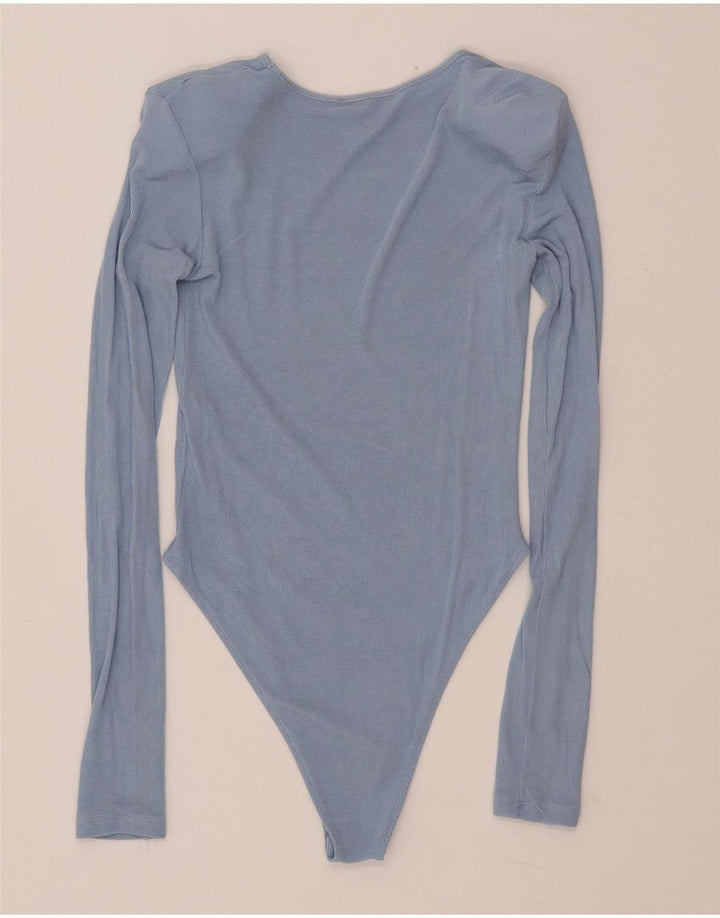 ZARA ženski bodi UK 8 Small Blue Viskoza