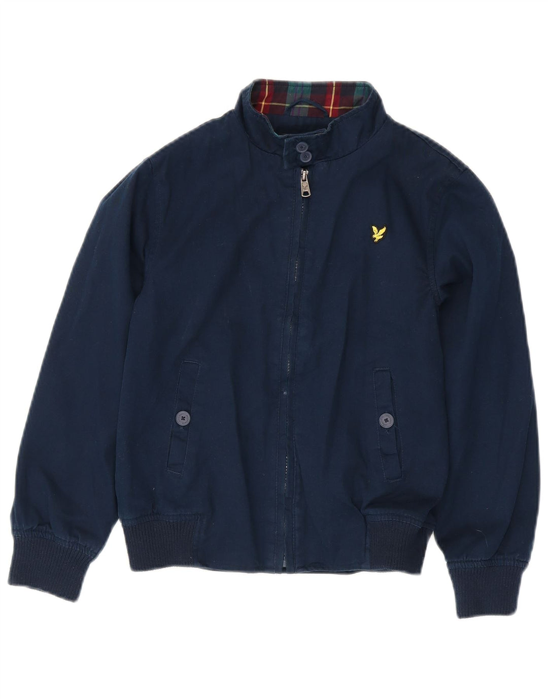 Lyle & Scott Bomber jakna za dječake 10-11 godina tamnoplavi pamuk