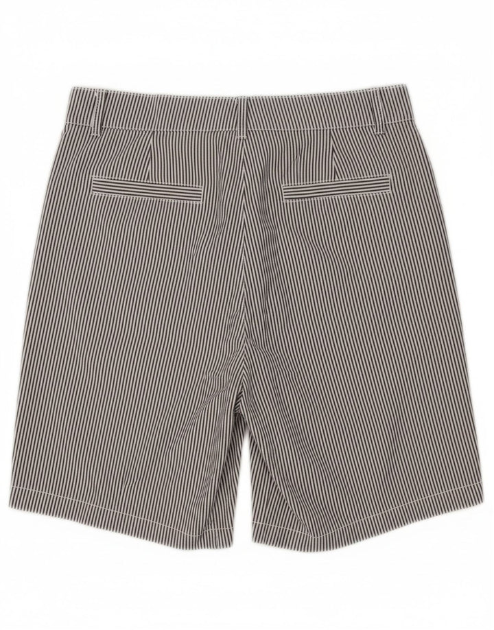 GAP Womens Chino Shorts US 6 Medium W32  Grey Pinstripe Cotton Vintage Gap and Second-Hand Gap from Messina Hembry 