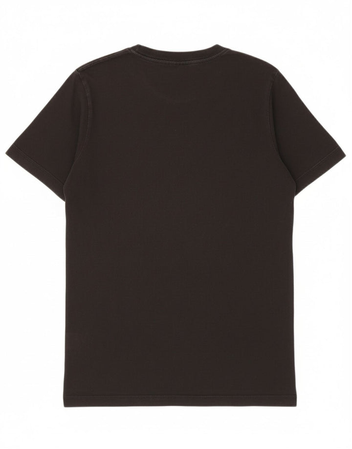 PUMA Mens Graphic T-Shirt Top Small Black Cotton