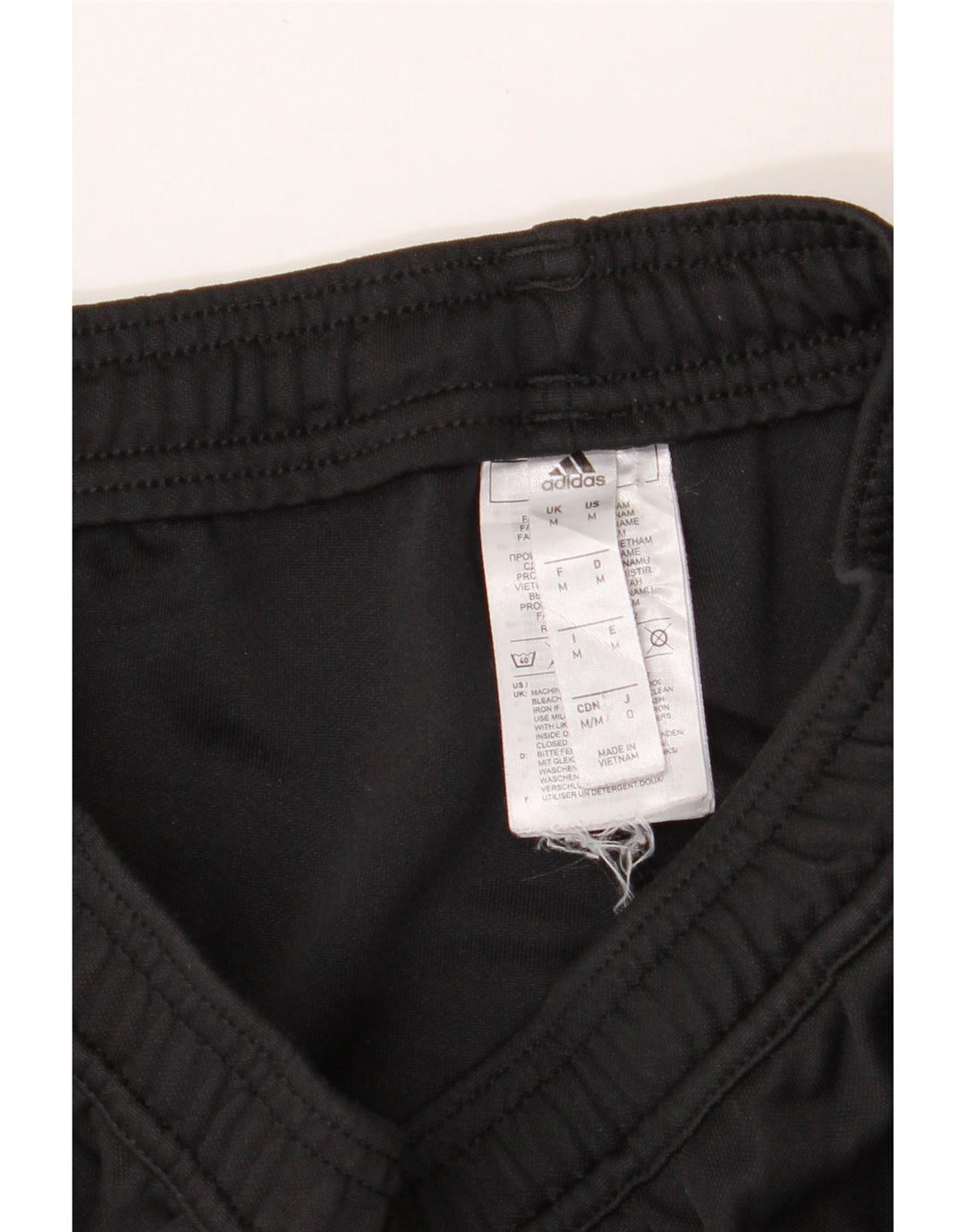 ADIDAS Mens Aeroready Tracksuit Trousers Medium  Black Polyester Vintage Adidas and Second-Hand Adidas from Messina Hembry 