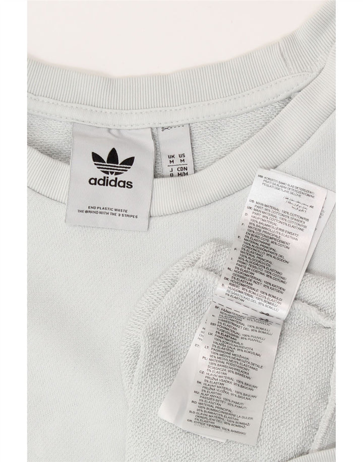 Adidas muška majica srednje plavi pamuk