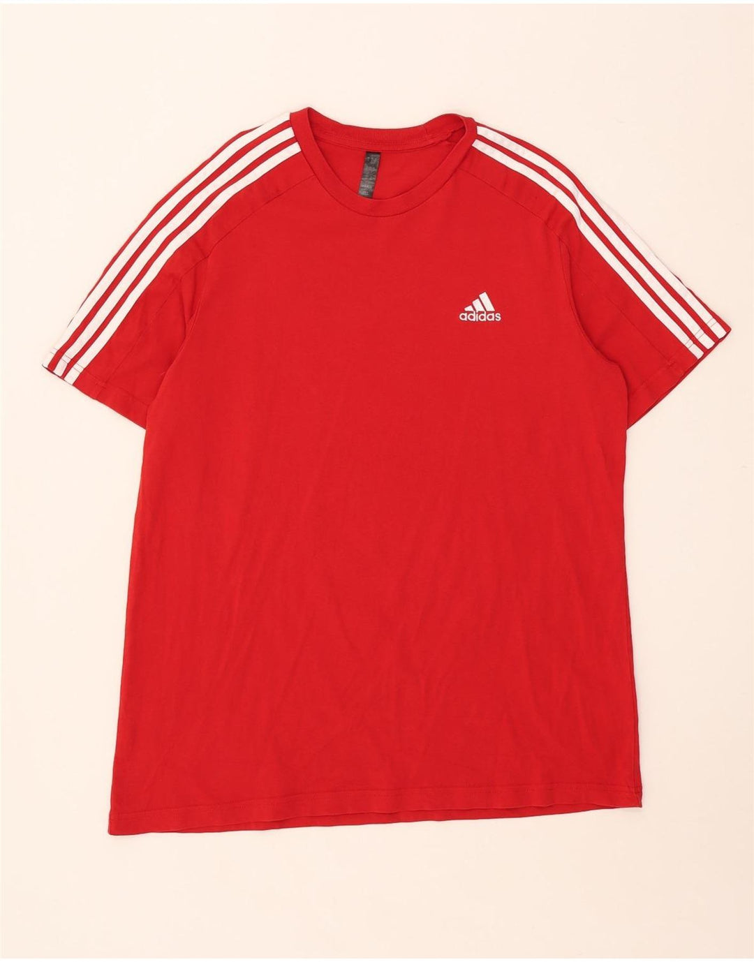 ADIDAS Muška majica kratkih rukava Veliki crveni pamuk