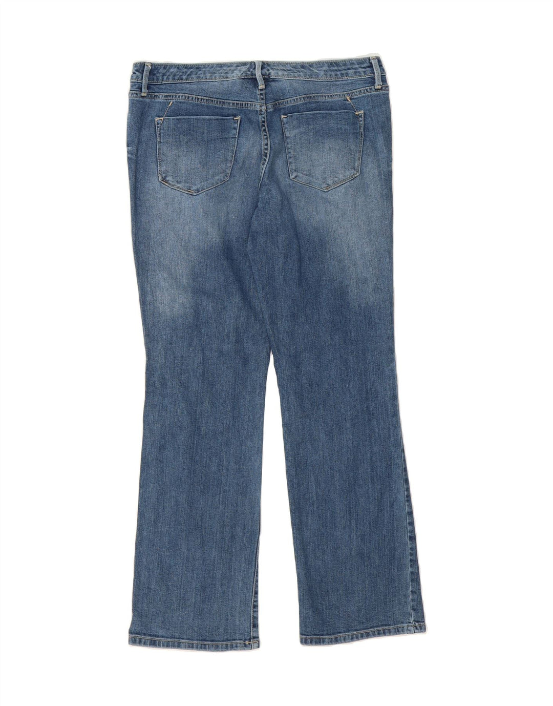 MOSSIMO Womens Mid Rise Bootcut Jeans US 10 Medium W30 L29 Blue Cotton Vintage Mossimo and Second-Hand Mossimo from Messina Hembry 