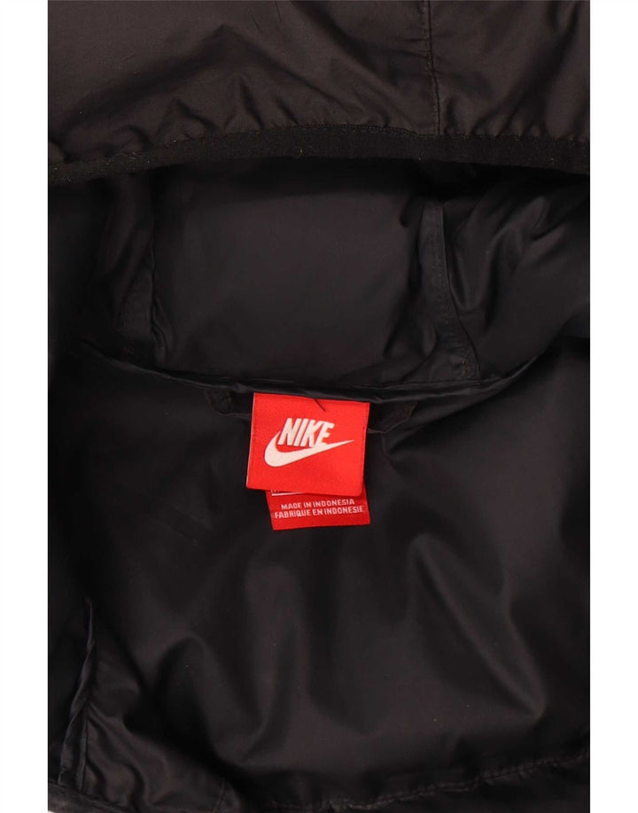 Nike muška podstavljena jakna s kapuljačom UK 38 srednje crna