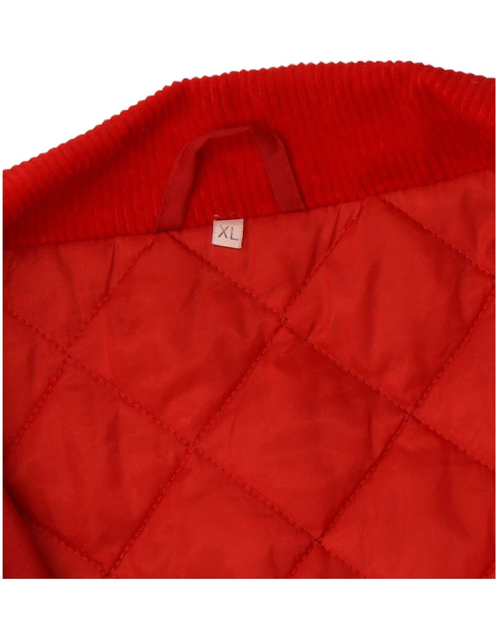 Vintage muški kaput UK 42 XL crveni