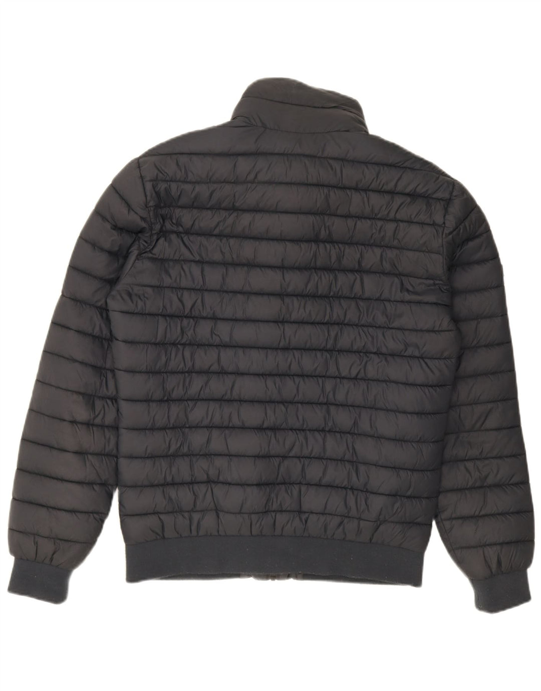 Superdry muška podstavljena jakna UK 40 Large tamnoplavi najlon