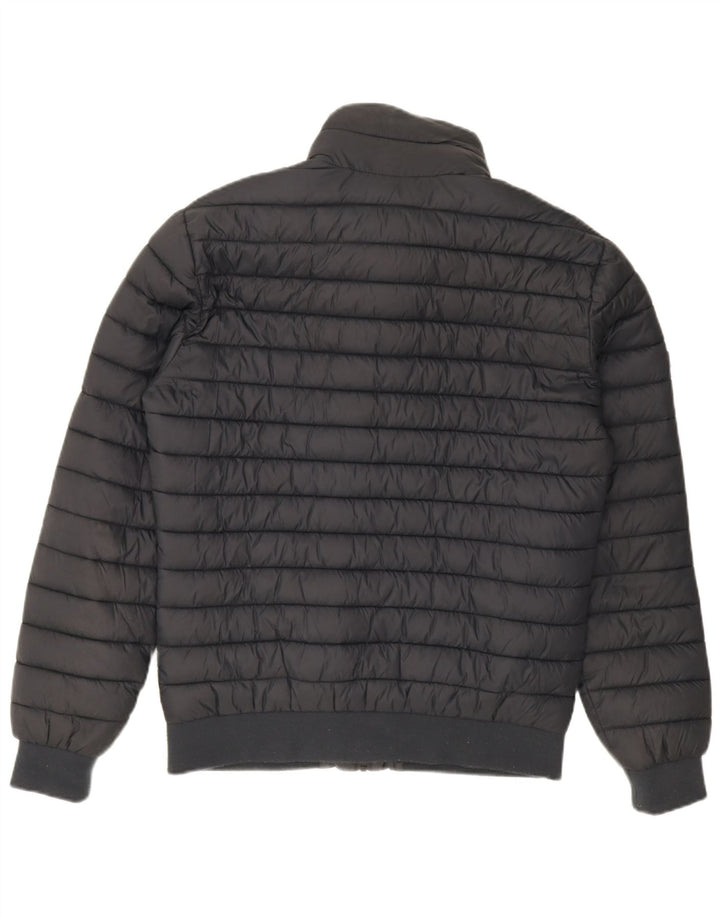 Superdry muška podstavljena jakna UK 40 Large tamnoplavi najlon