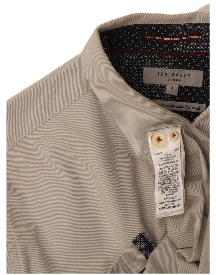 Muška košulja Ted Baker, veličina 3, mala pamučna boja