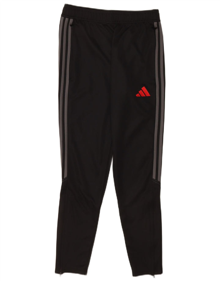 Adidas muške Aeroready hlače za trenirku Male crne poliesterske hlače