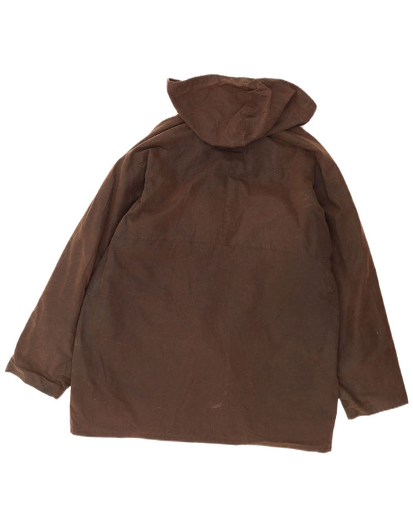 Game Technical Apparel muška pamučna jakna s kapuljačom UK 44 2XL smeđa