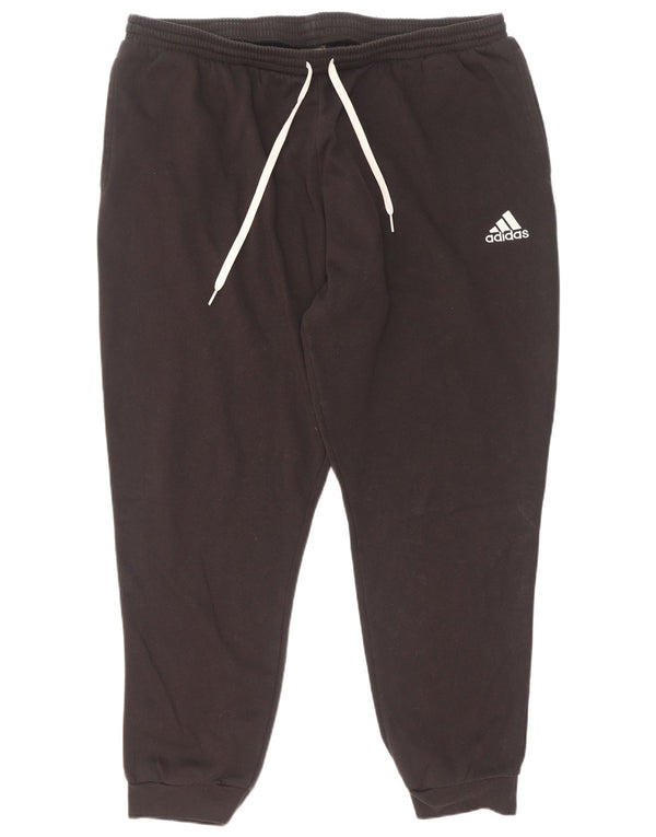 Adidas muške trenirke hlače joggers 2XL crni pamuk