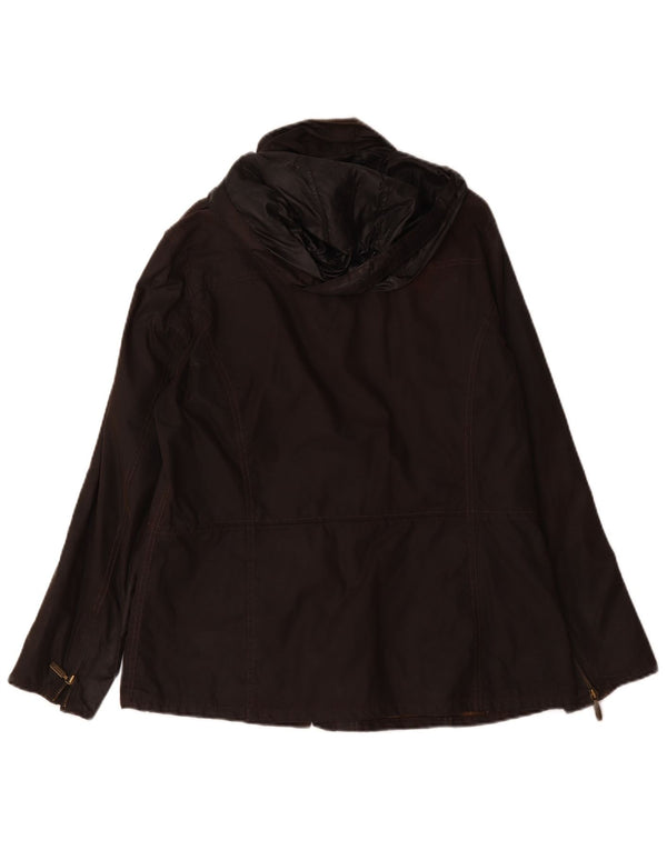 Barbour ženska jakna od voštanog pamuka s kapuljačom UK 14 Large Brown