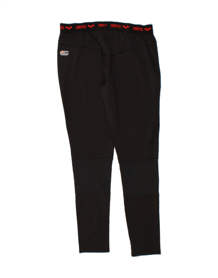 ARENA Womens Graphic Leggings UK 18 XL  Black Vintage Arena and Second-Hand Arena from Messina Hembry 