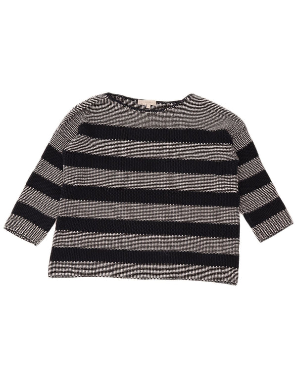 HOBBS Ženski pulover s kratkim izrezom UK 10 Mali crni