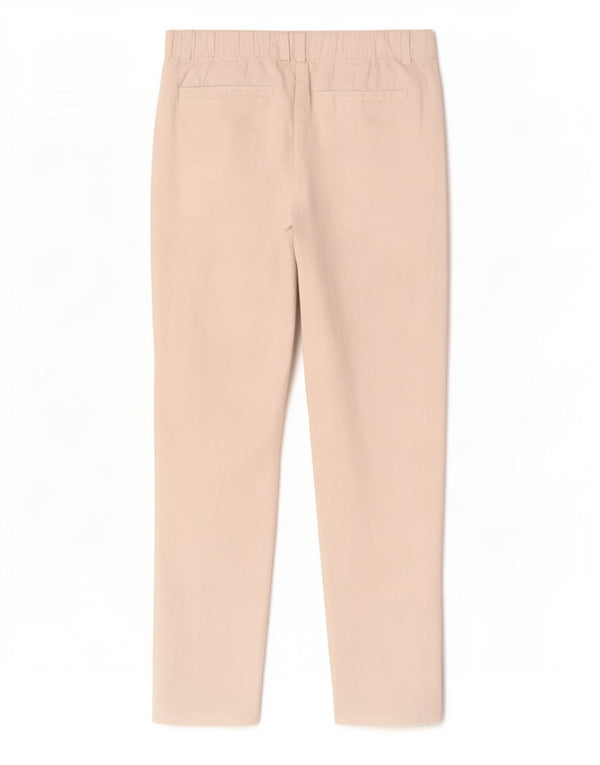 Marks & Spencer ženske uske chino hlače UK 8 male W28 L27 bijeli lan