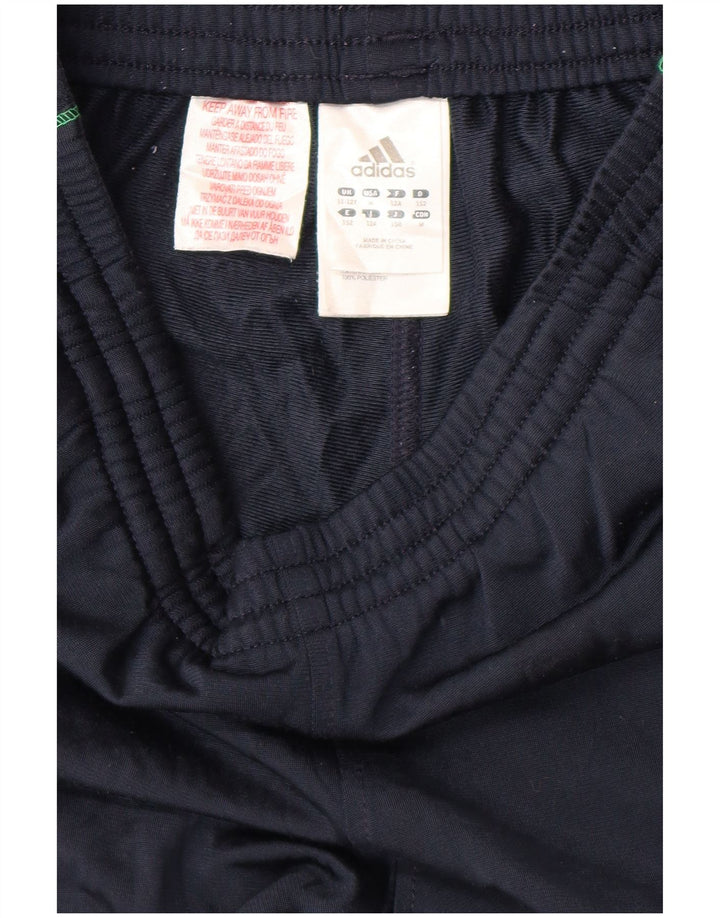 Adidas Hlače za trenirku za dječake 11-12 godina tamnoplave poliesterske