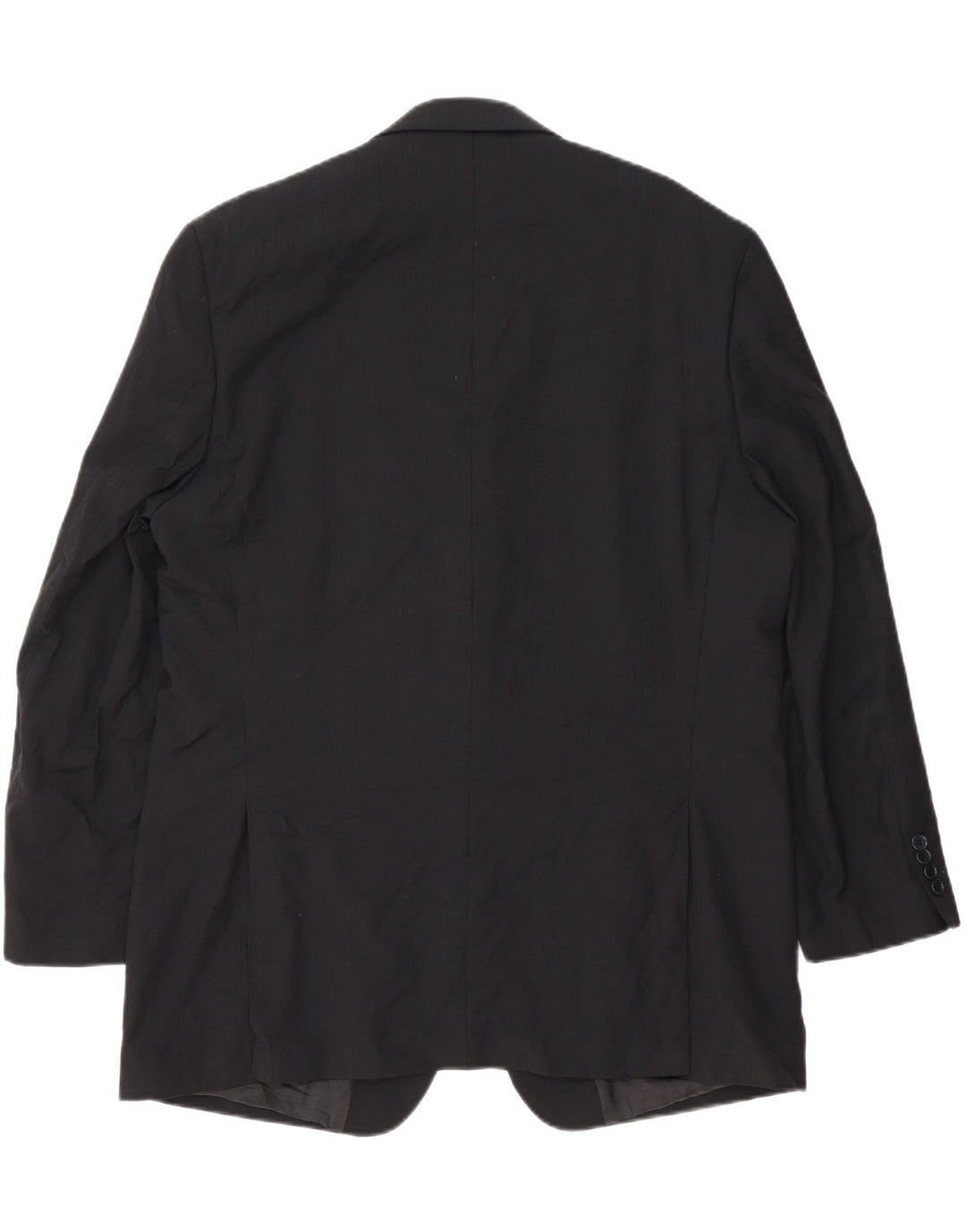 Michael Kors muška duga jakna s 2 gumba UK 46 3XL crna vuna