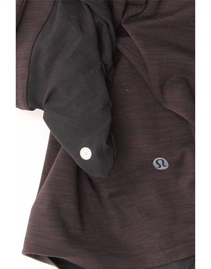 Lululemon ženske sportske kratke hlače UK 12 srednje crne s mrljama