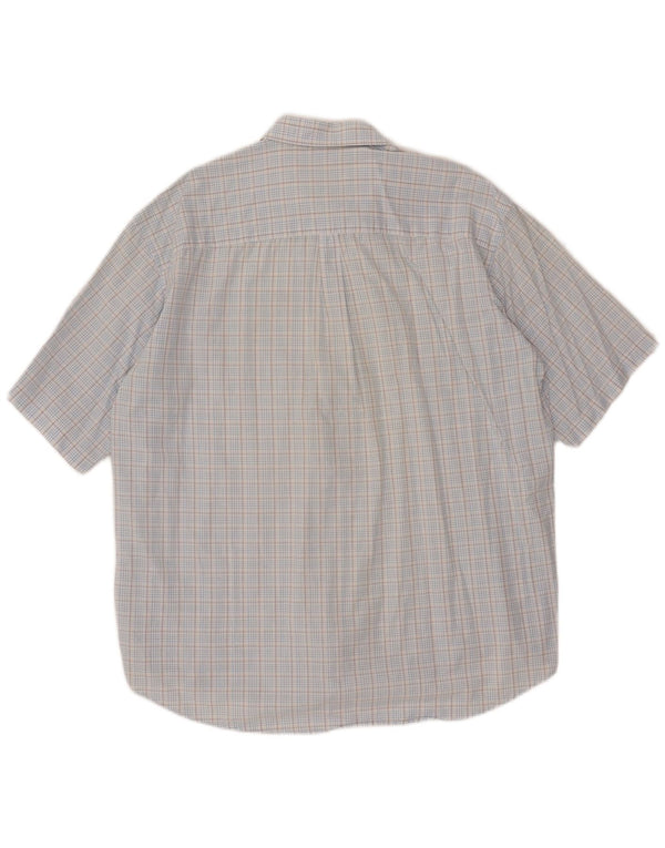 ASICS muška majica kratkih rukava 2XL plavi pamuk na karu