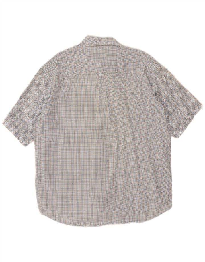 ASICS muška majica kratkih rukava 2XL plavi pamuk na karu