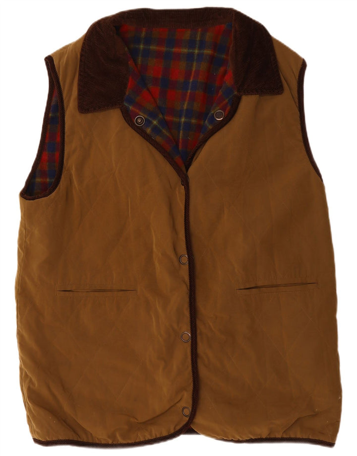 Ulla Popken ženska dvokrevetna jakna UK 20 2XL smeđa vuna