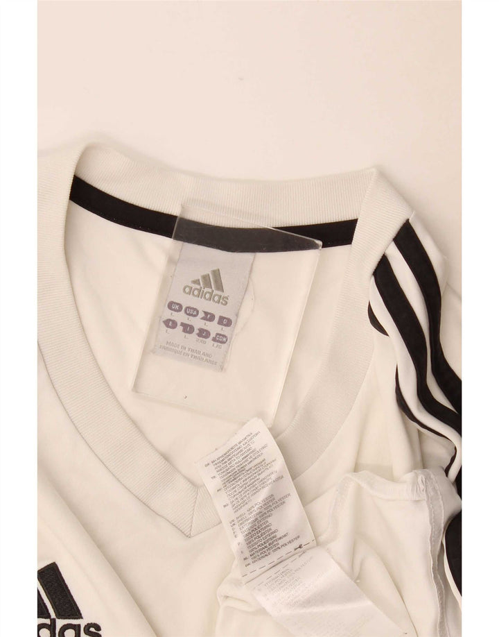 Adidas muška majica Climalite, veliki bijeli poliester