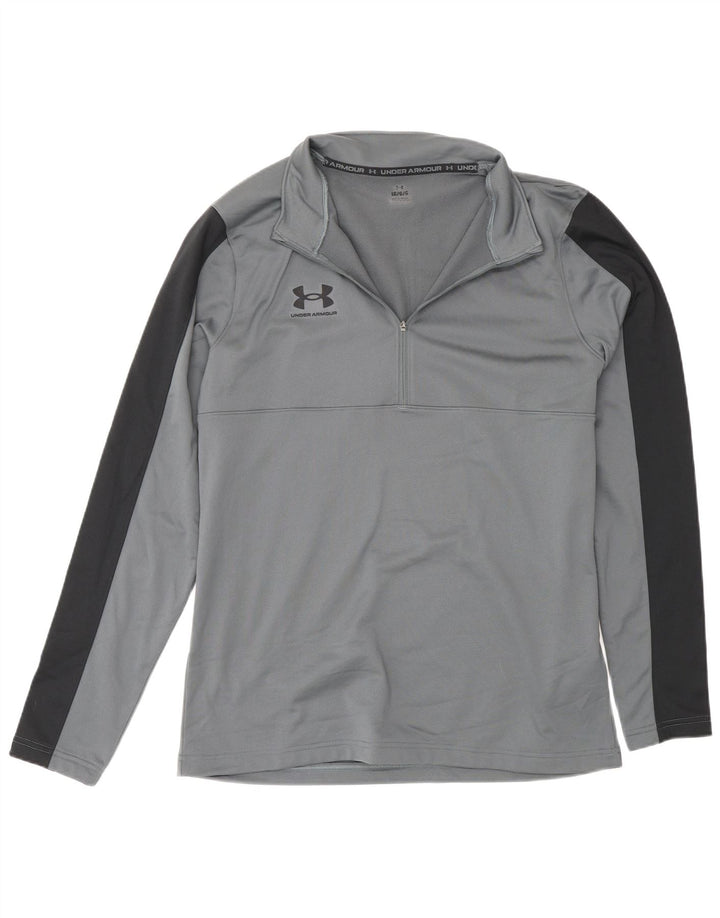 Under Armour, gornji dio trenirke s patentnim izrezom, velika siva boja