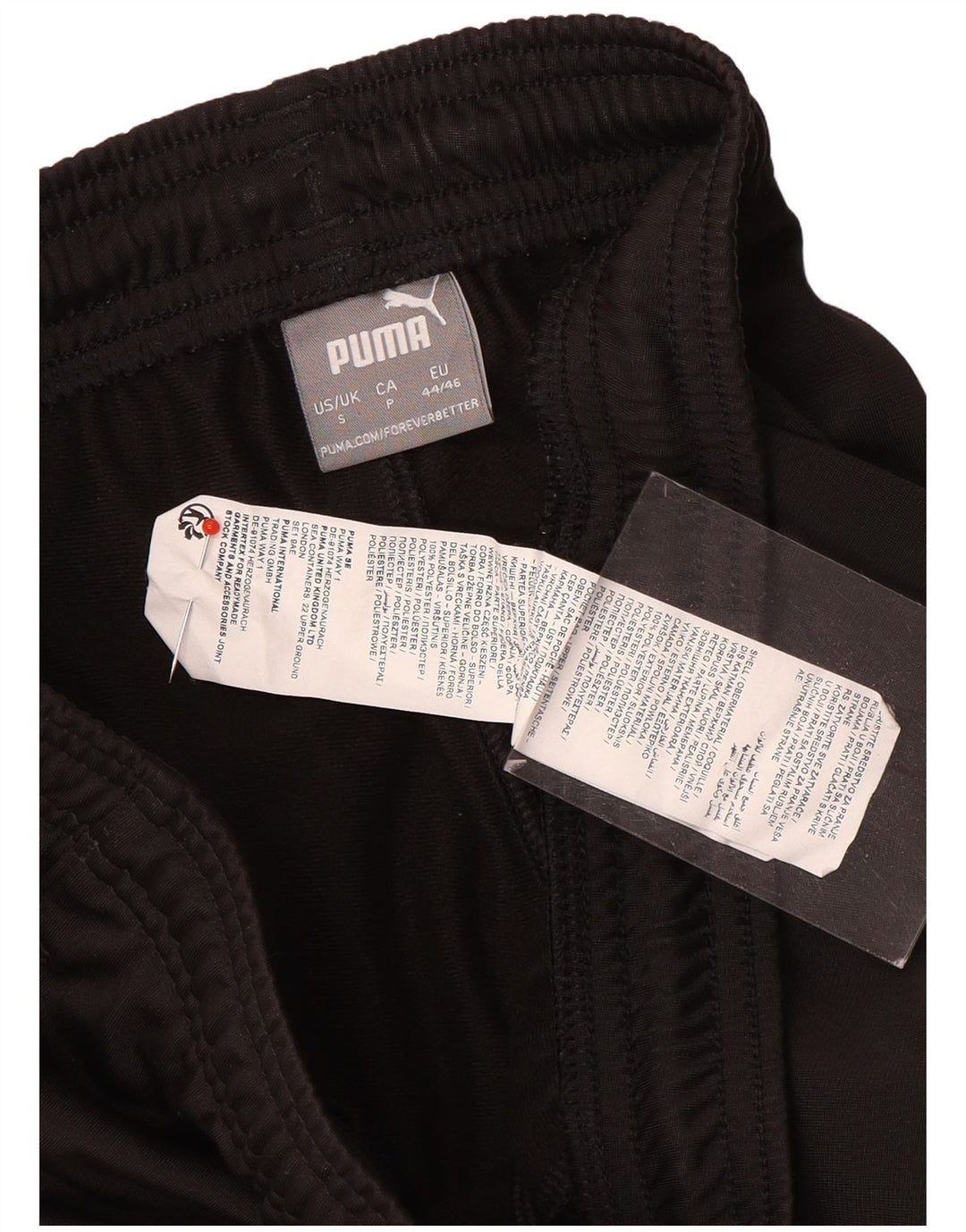 Puma muške trenirke Hlače Joggers Male crne poliesterske