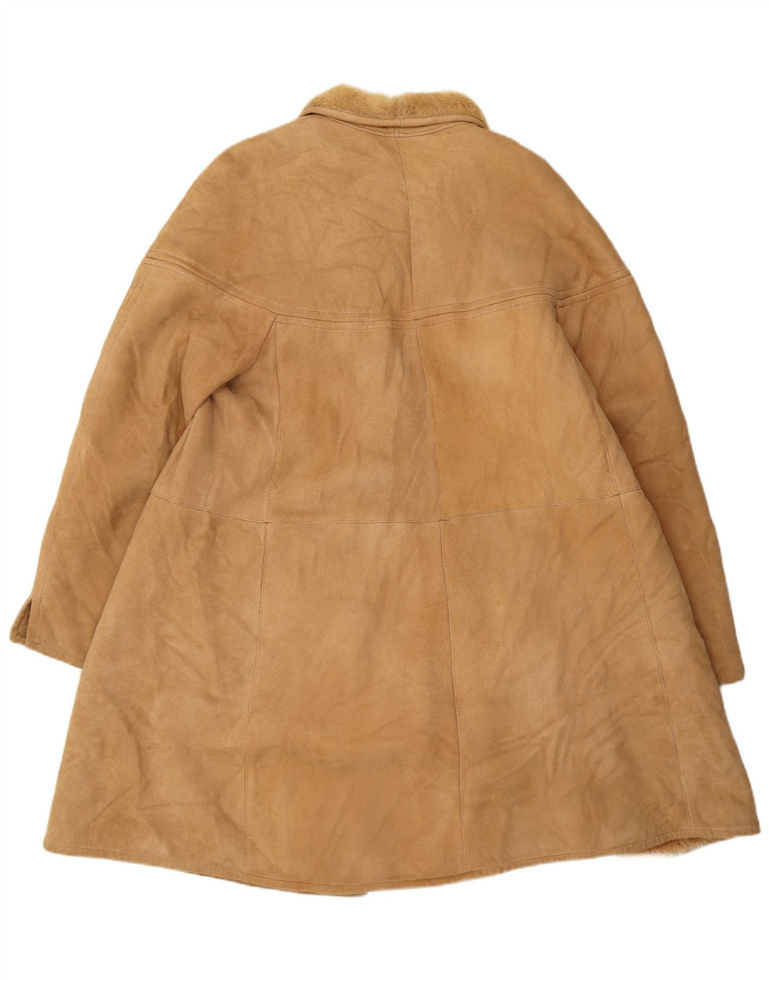 Vintage ženski kaput od šišmiša UK 14 veliki bež