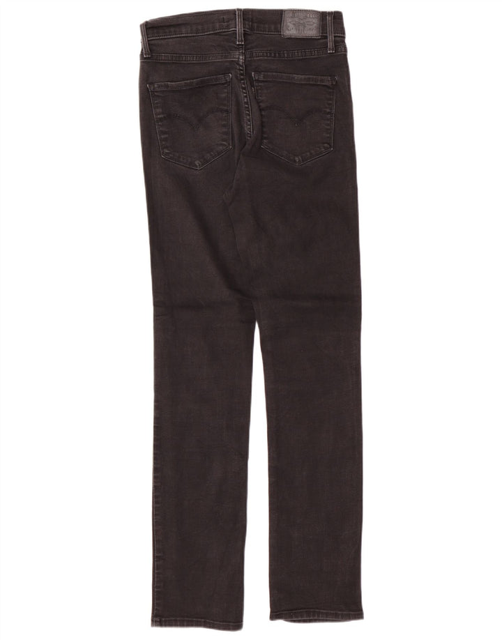 LEVI'S Ženske 312 uske traperice W26 L30 crni pamuk