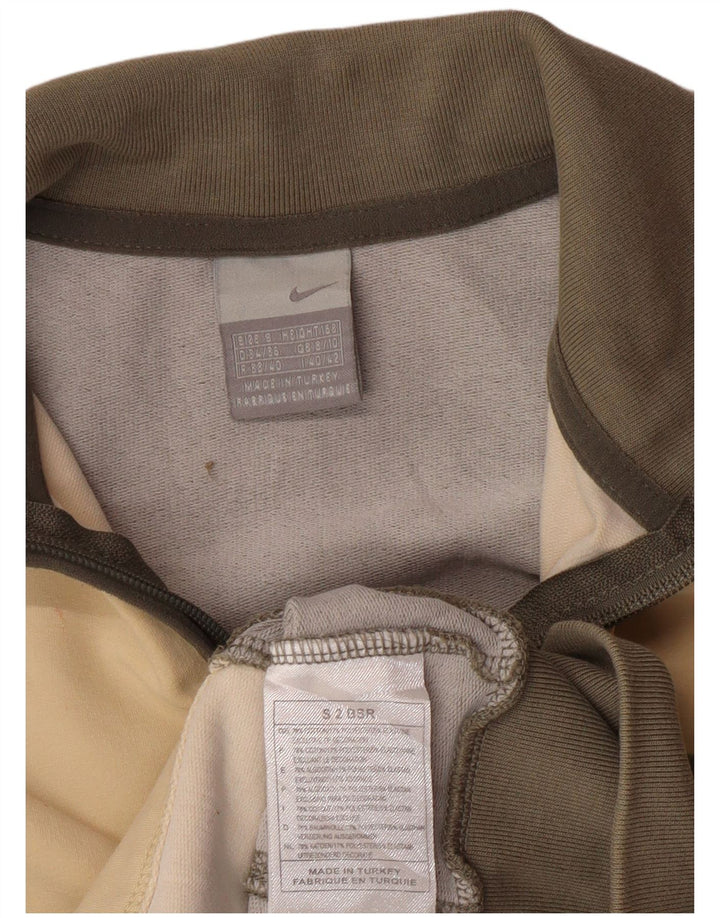 NIKE ženska gornja jakna kratke trenirke UK 8/10 Mala bež boja